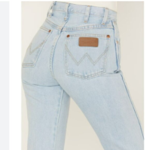 WRANGLER Icon Women's Western Zipper Jeans Size 30 x 32 - Picture 8 of 12
